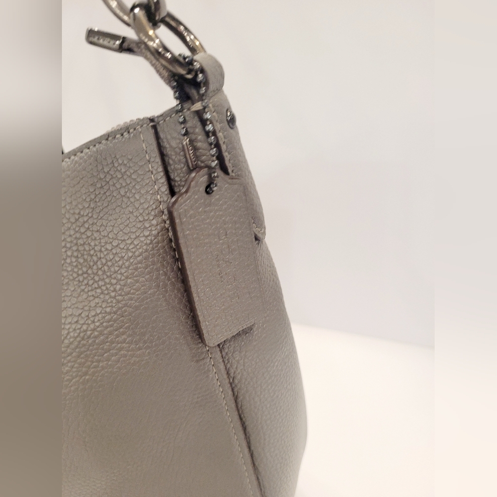 Coach Elle Hobo Bag Pebbled Leather - Picture 7 of 9